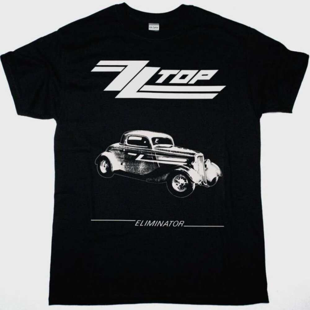 ZZ Top Eliminator 1983 Band Graphic Rock Fan T-Shirt 81